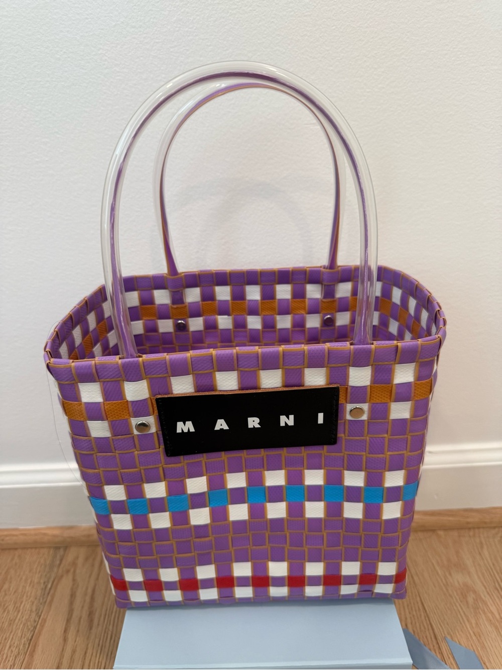 Marni Purple Basket Bag